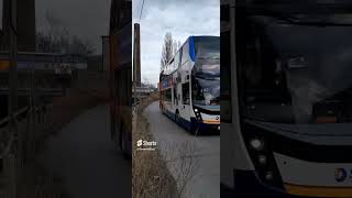 Tameside Stagecoach Bus Convoy Ashton Bus Depot Stalybridge England 🏴 #tameside #stalybridge