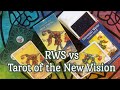 RWS vs Tarot of the New Vision - Flip Through and Review #tarotofthenewvision