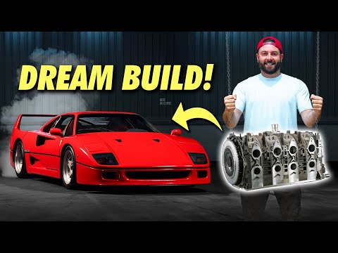 We Are Building A ROTARY Powered F40 DRIFT CAR 