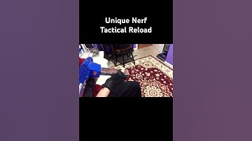 Unique Nerf Tactical Reload #reload #tactical #unique #nerf #nerfgun #dartblaster #cool #proplayer