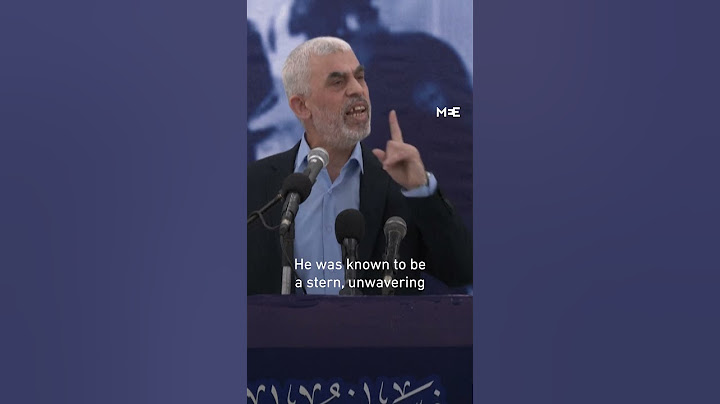 Who was Yahya Sinwar and how was the Hamas leader killed?