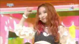 [K-POP] NC.A (엔씨아) 난 좀 달라(I'm Different) Inkigayo 2014/04/13