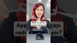 Apple bu parçayı neden kullanıyor? #kübrahz #iphonetamiri #orijinalparça