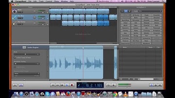 garageband lesson 2: editing blue loops