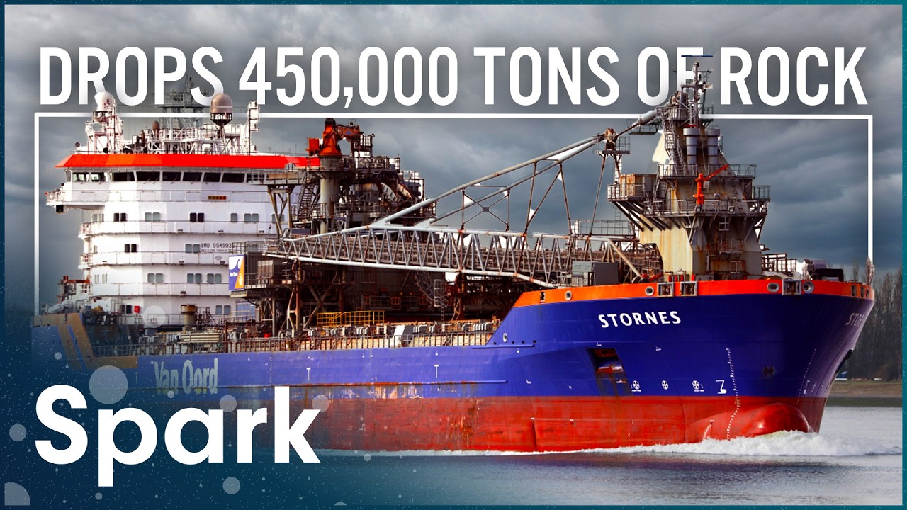 Documentary backdrop image for MV Stornes: The Most Powerful Rock Dropping Vessel On The Planet (2026)