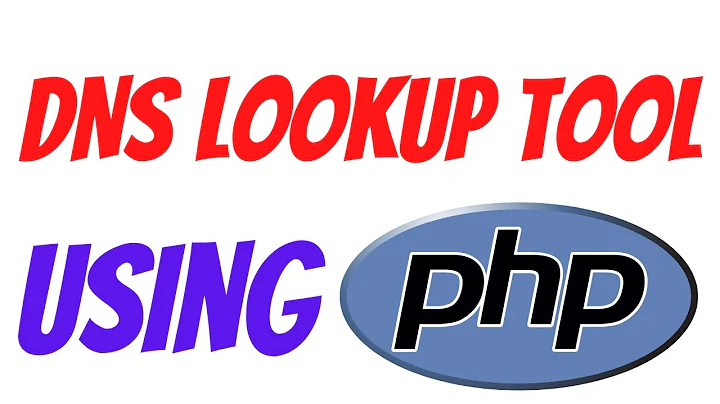 How to make Own DNS Lookup Tool Using PHP - Build your own DNS Lookup Tool