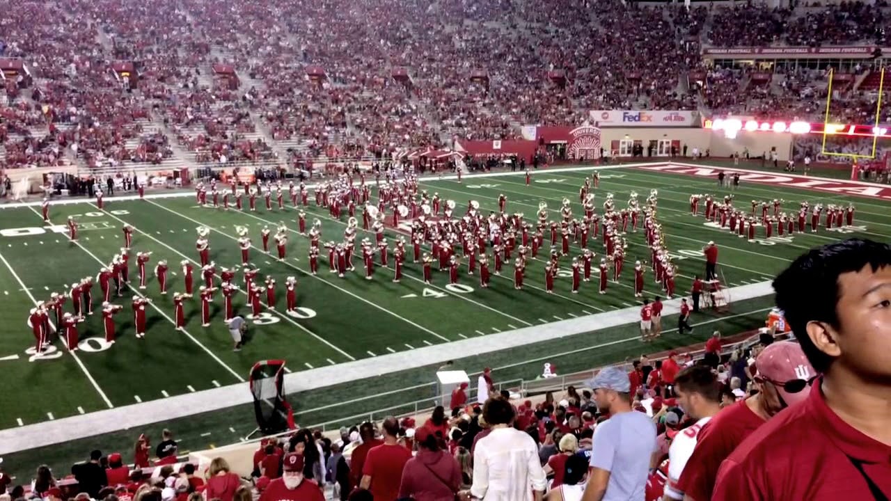 IU Marching Band THRILLER YouTube