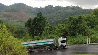 SCANIA P410 vs SCANIA P360 ช็อตเด็ดตามลุ้นสุดเนิน🌧️⛈️