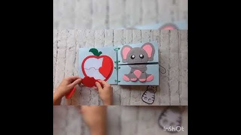 African animals Quiet book pattern PDF & Tutorial pages