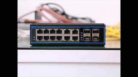 Industrial PoE Switches Series of N-net.