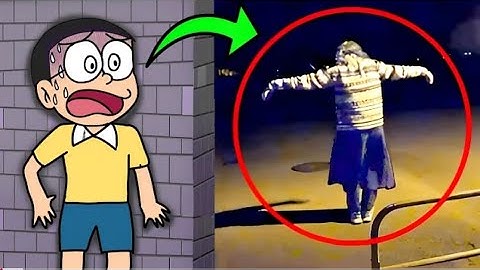 Nobita vs Serbian dancing lady 😨 l GTA 5