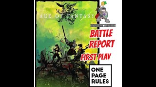 First Play Battle Knights Battle Report ; We play Age of Fantasy  #1 screenshot 1