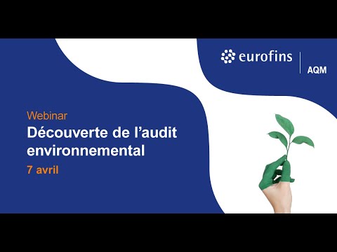 Webinar - Découverte de l'audit environnemental
