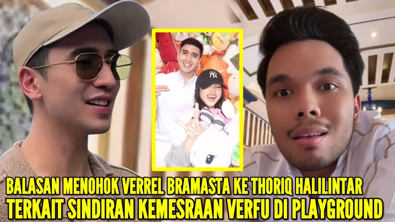 VERREL BRAMASTA NAIK PITAM SETELAH THORIQ HALILINTAR SINDIR KEMESRAANNYA DGN FUJI DI WAHANA PLAYGROU