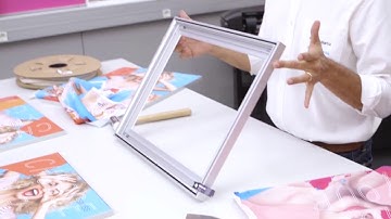 The Applications Studio from HP Latex  Framed Textiles