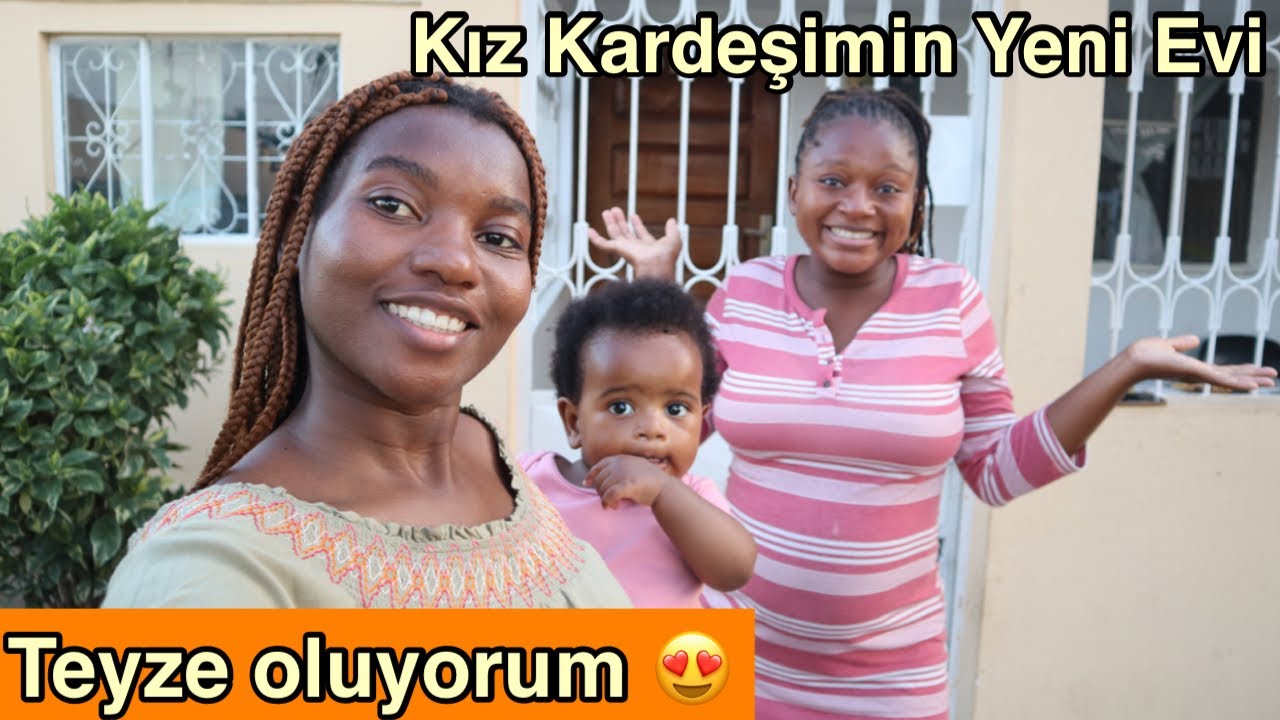 İlk kez kız kardeşimin yeni evine gittim . Teyze oluyorum 😍
