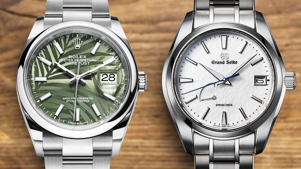 Introducir 93+ imagen grand seiko vs rolex oyster perpetual