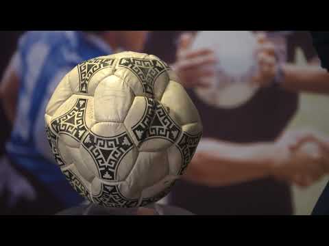GBA - Showcase - The iconic Hand of God football - Maradona
