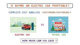 Are electric cars profitable?  | Complete Cost Analysis | TATA Nexon EV vs Petrol