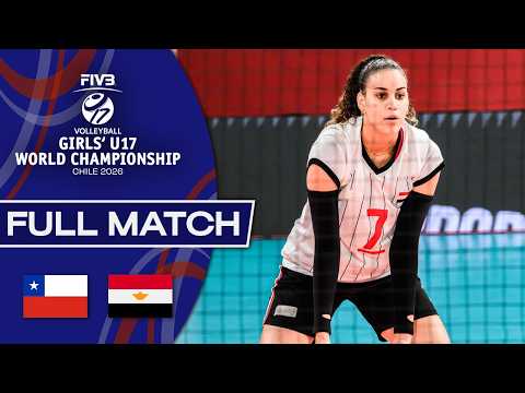 Chile vs. Egypt - Pool Play | Girls' U17 World Championship - 2026