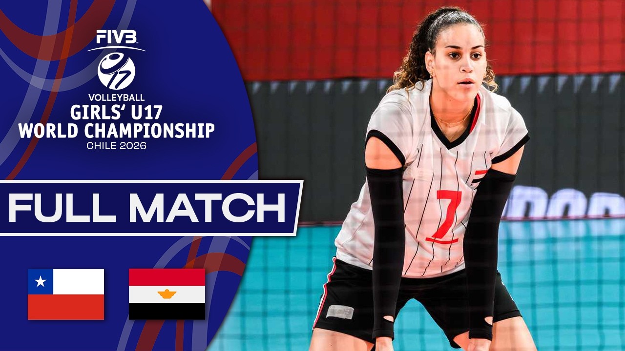 Chile vs. Egypt - Pool Play | Girls' U17 World Championship - 2026