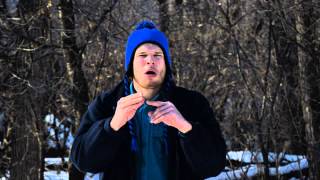 Deaf Man's ASL Storytelling, "Snowman"