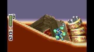 Mega Man Zero 3 - Easy Desert Worm Quick Kill for RTA Speedrun