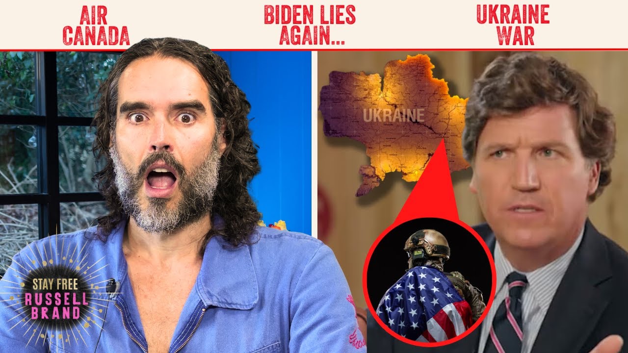 OH SH*T! Tucker Just REVEALED US & Russia WAR In 2024?! - Stay Free #202 Russell Brand