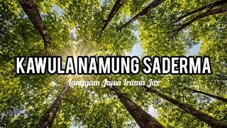 Kawula Namung Saderma Langgam Irama Jazz