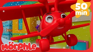 Flying Home For Christmas Morphle Cartoons For Kids Animation Compilation After School Club