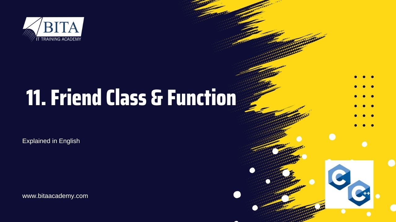 Friend Function in C++ with Example| Friend Function and Classes in C++ ...