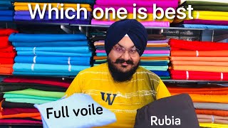 Which Turban (PAGARI) is best Full voile or Rubia screenshot 5