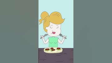 Thumbnail of Eating slow versus fast #shorts
