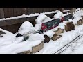 G Scale Snowplow (wedge plow flatcar) 1-14-2018