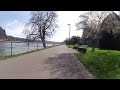 Rhine Bikepath from Bonn to Bad Breisig (Germany) - virtual cycling - indoor bike training