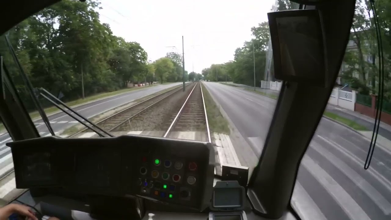 Solaris Tramino S105p - Linia nr 6 - Junikowo - Miłostowo - CabVIEW