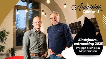 Eindejaarsontmoeting 2025: Philippe Michiels & Marc Fransen