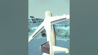 this plane suddenly stall #besiege #besiege_airplane_crashes #besiege_plane_crash