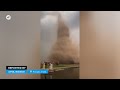 Impressive tornado in Punjab, India.