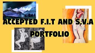 Accepted FIT & SVA Portfolio (ft. some advice)