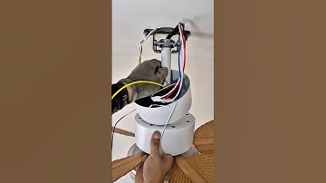 DIY Ceiling LED Fan Installation | Safe Wiring and Secure Mounting Guide