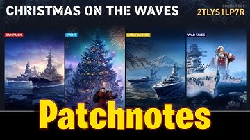 Patchnotes 11-27-25 For World of Warships Legends