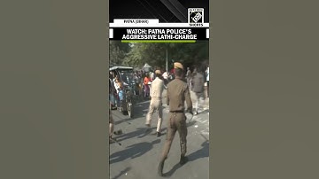 पटना में प्रदर्शनकारी बीपीएससी छात्रों पर बिहार पुलिस का क्रूर लाठीचार्ज