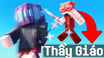 Mình Thuê Người Dạy PVP Minecraft Sau Đó Huỷ Diệt Luôn Người Dạy Mình