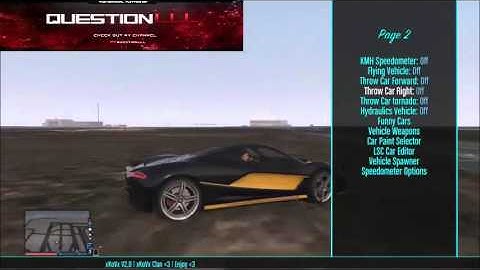 GTA V xKoVx MOD MENU TU26/1.26 + DOWNLOAD