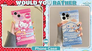 Would You Rather...? Hello Kitty Vs Cinnamoroll Edition 🎀💙