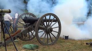 Civil War Parrott cannon long range targets