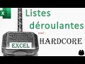 Excel  liste droulante hardcore listes automatiques extractives avec power query