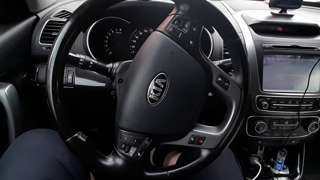 Kia sorento размер багажника