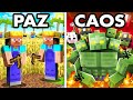 100 Jugadores Simulan la Civilización en una Isla Zombi en Minecraft...